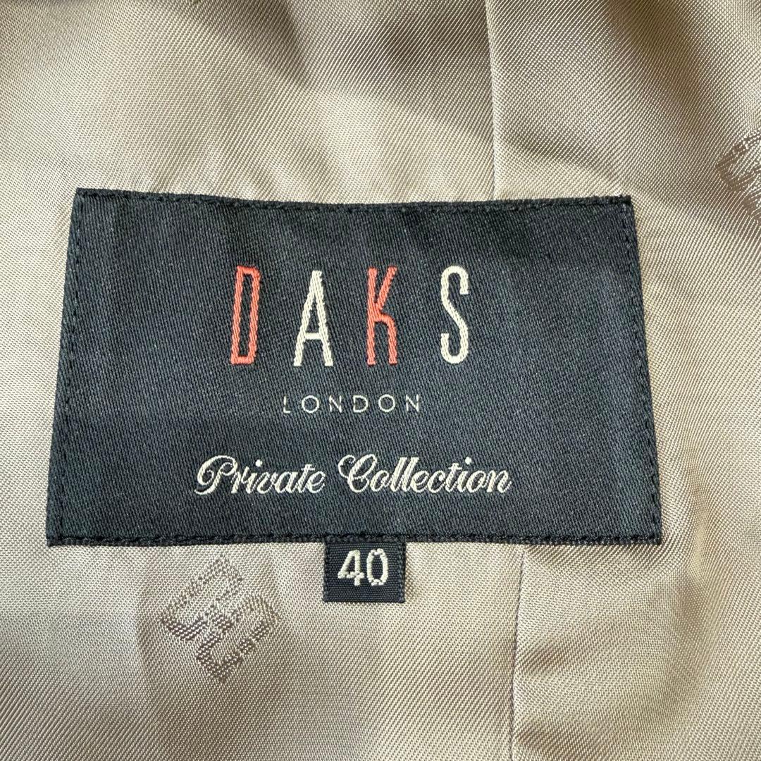 美品✨クリーニング済 【ダックス】DAKS カシミヤ100% コート40