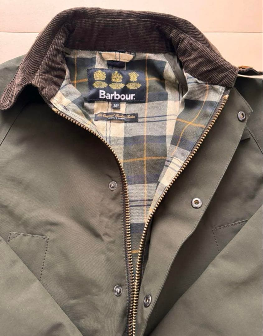 ノンワックスBarbour サイズ36バブアー