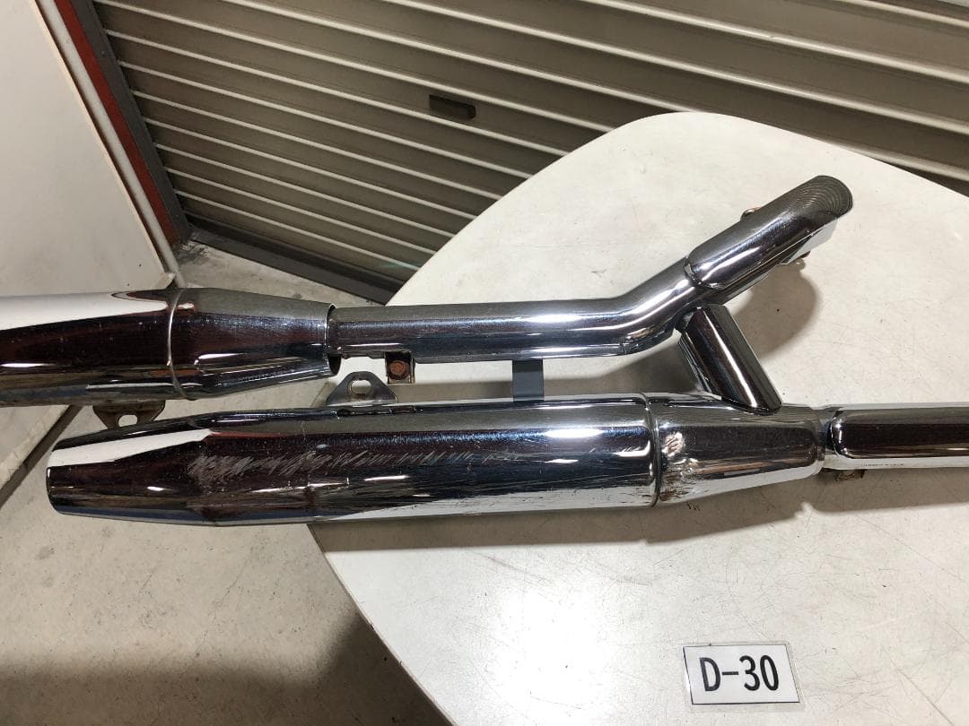 D30　ドラッグスター400キャブ　純正マフラー