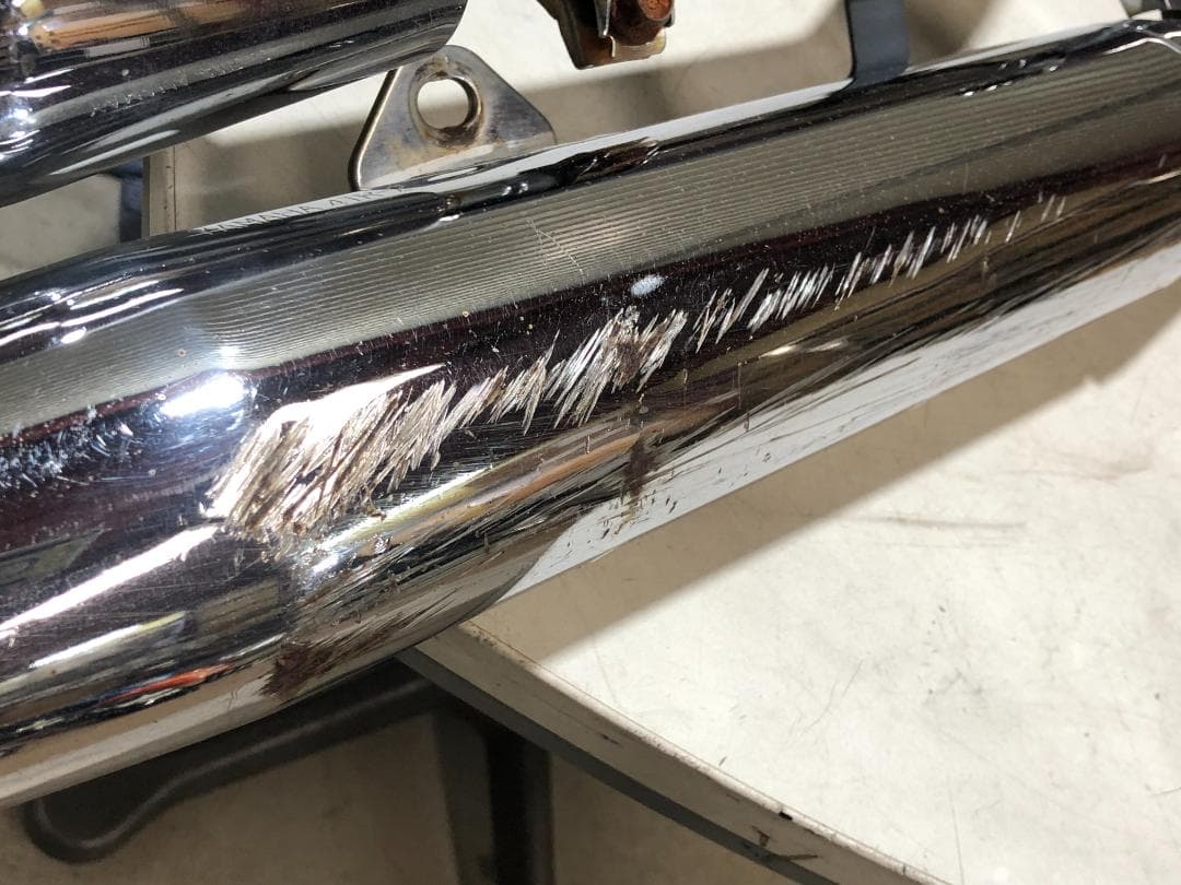 D30　ドラッグスター400キャブ　純正マフラー