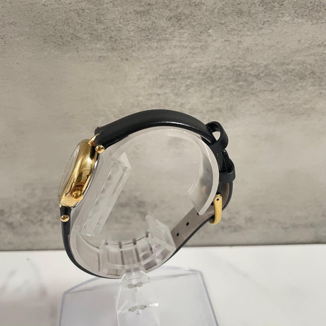 稼動品　美品　MIKIMOTO ミキモト　ゴールド　ローマン　ラウンド　腕時計