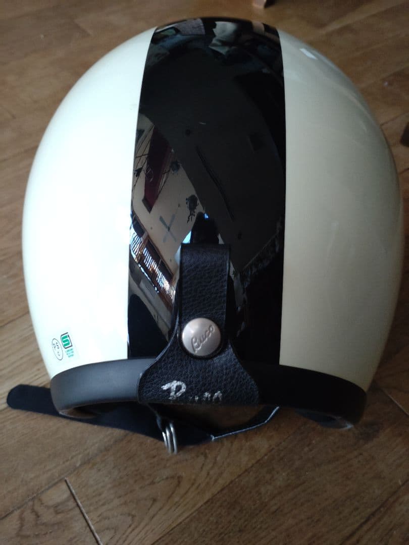 Buco ジェットヘルメット ホワイト/ブラック