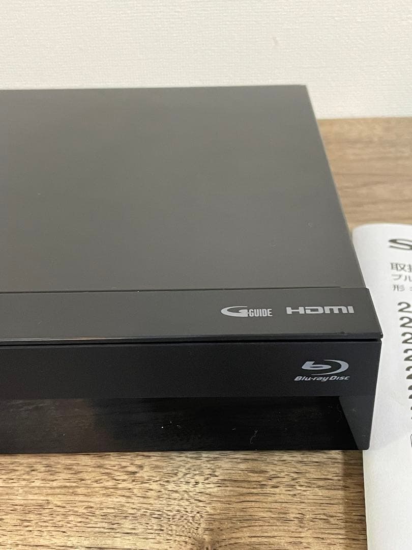 【美品】SHARP ブルーレイレコーダー 2B-C05CW1 2020年製