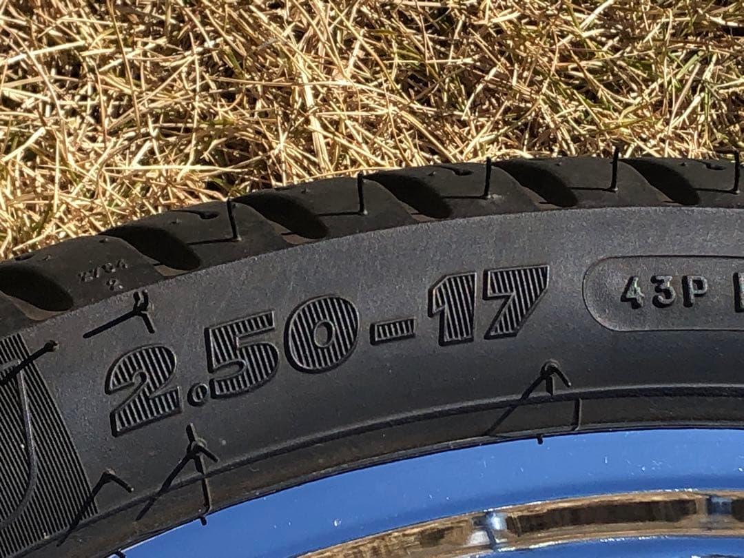 【美品】スーパーカブ　JA44（AA09 ）ホイール　前後（タイヤ付）