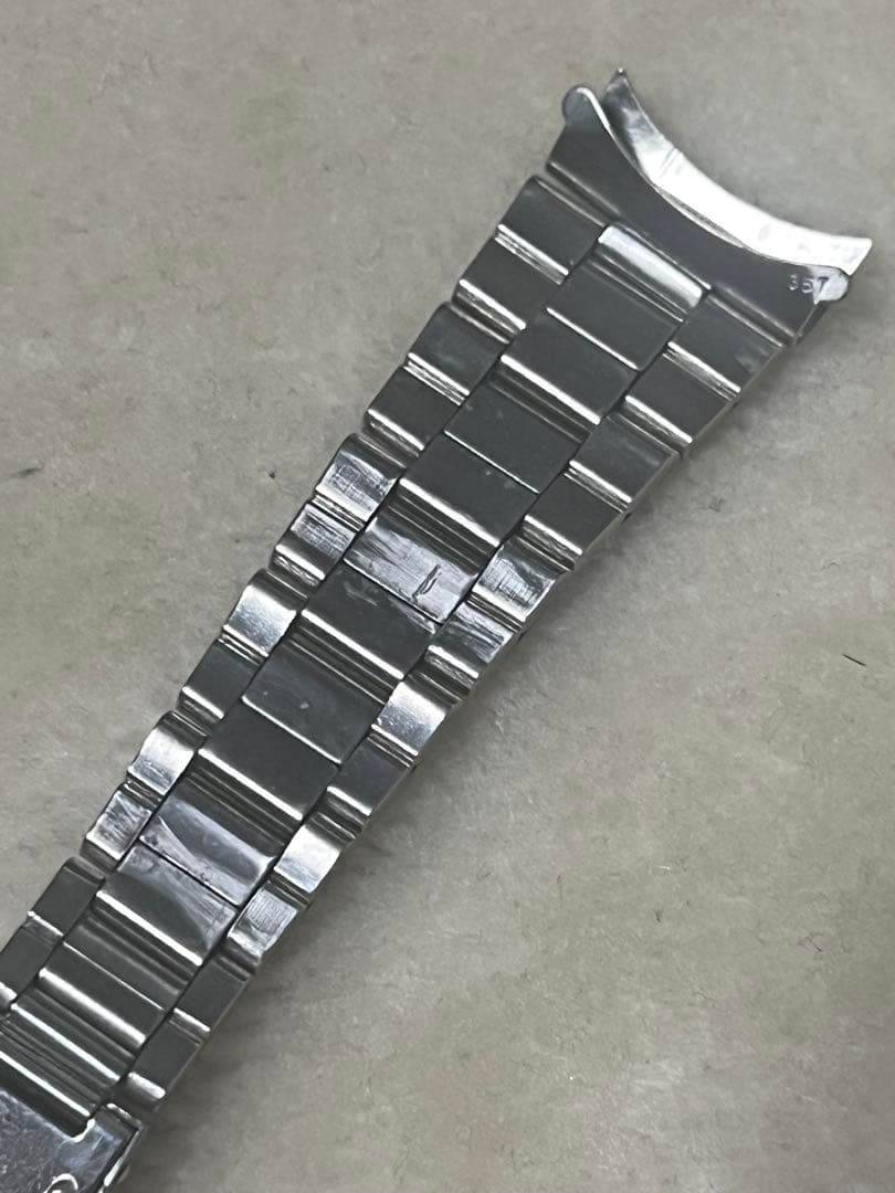 ビ*ス様 ロレックス純正巻きブレス19ミリ　12コマ