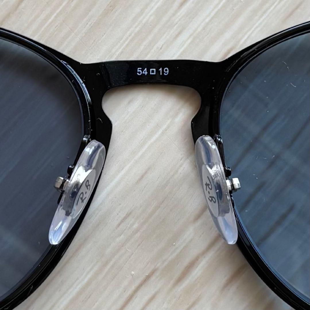 RayBan レイバン RB3539 黒メタルフレーム 青レンズ 54◽︎19