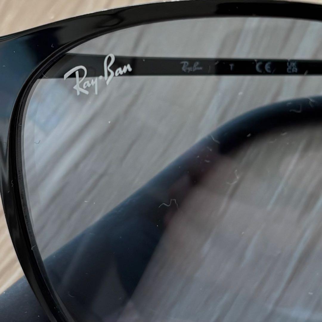 RayBan レイバン RB3539 黒メタルフレーム 青レンズ 54◽︎19