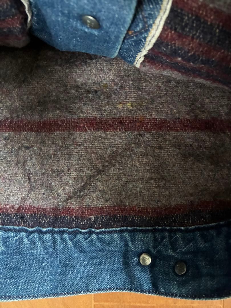 70's Wrangler デニムジャケット USA製 124mj