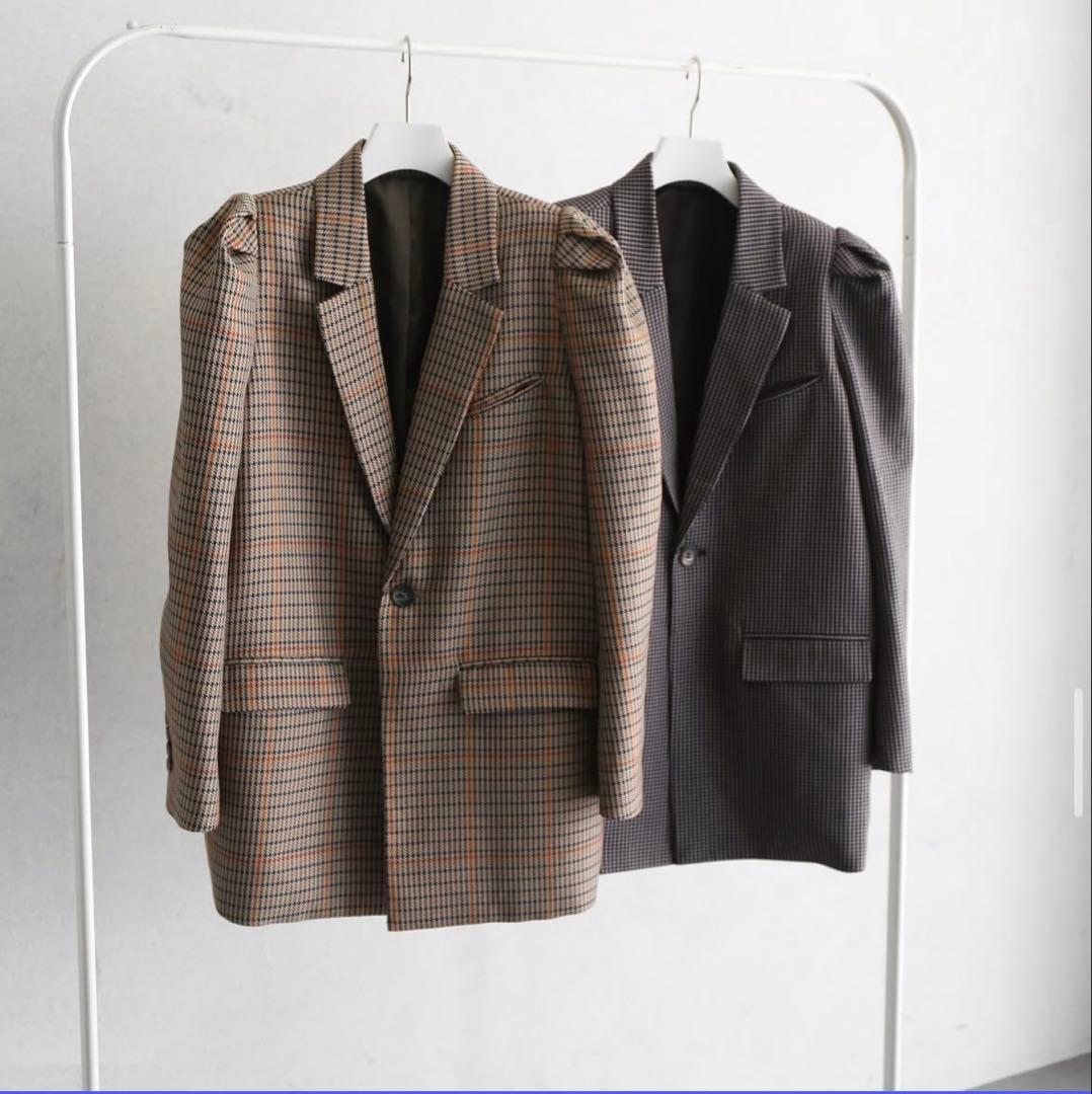 ジャケット・アウター KATRIN TOKYOpuff sleeve jacket gray cara