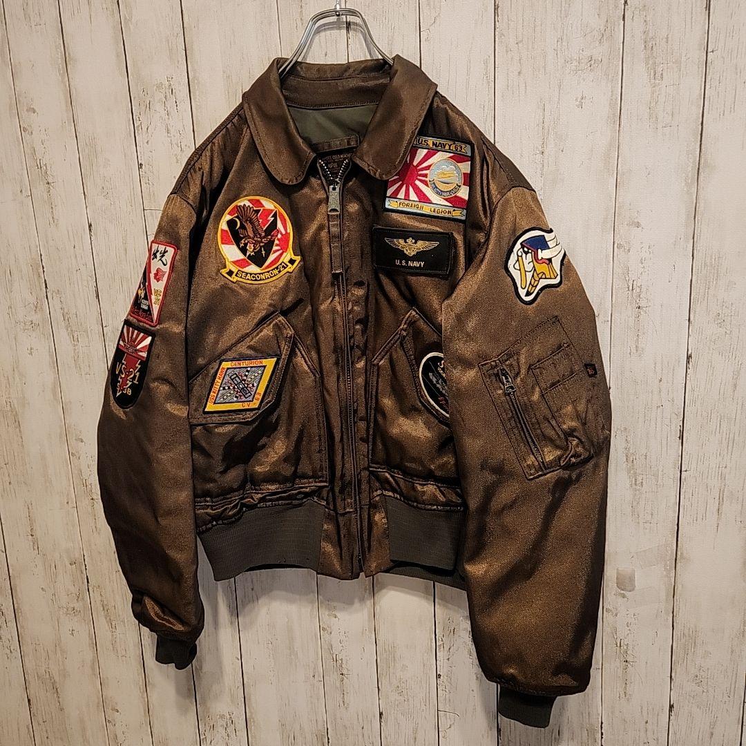 【激レア】ALPHA USA製 CWU45 フライトジャケット