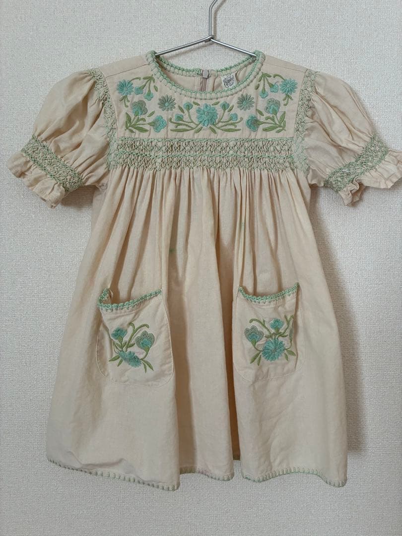 Apolina Dora Dress - Milk 5-7y 【難あり】