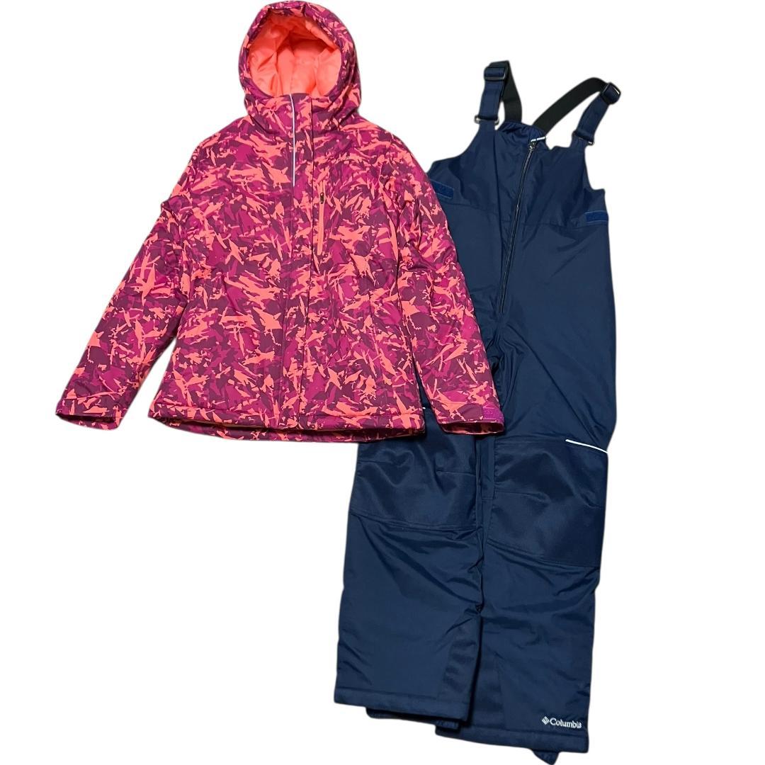 Columbia コロンビア キッズ スキーウェア 上下セット Mサイズ １４０
