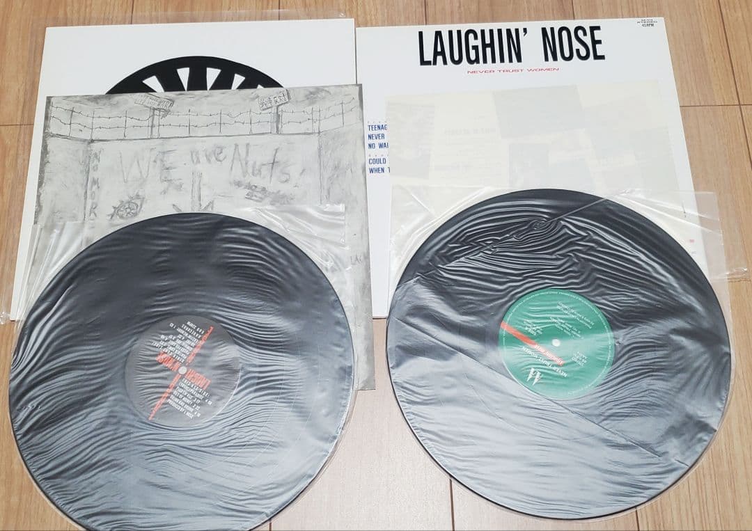 AA レコード　LAUGHIN' NOSE 2枚