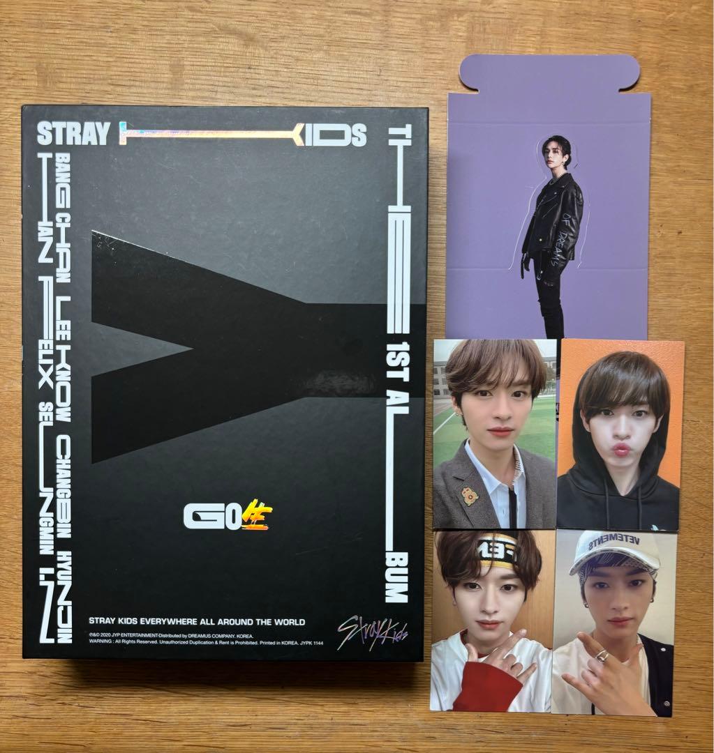 Straykids スキズ　go生　限定盤　リノ　トレカ　アルバム