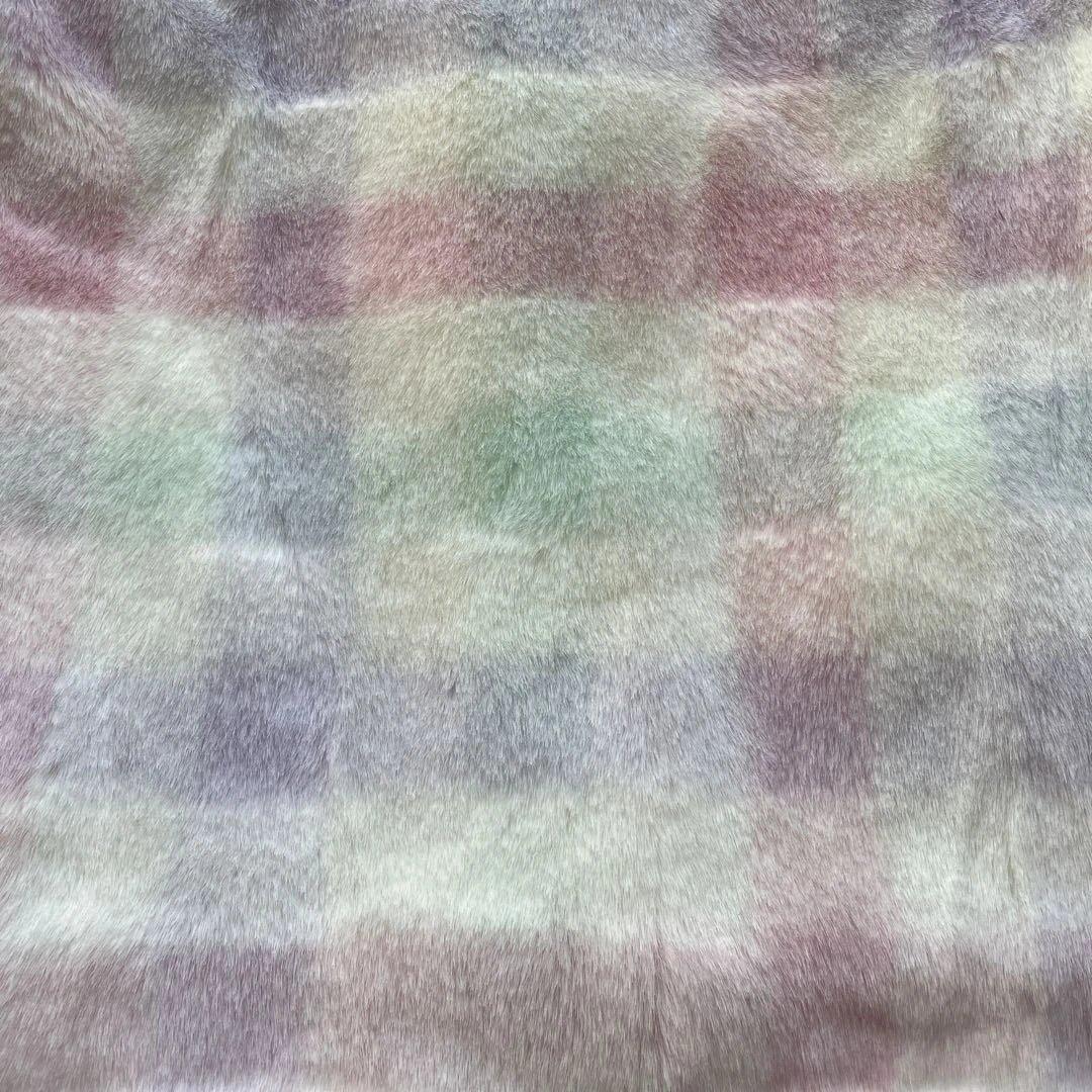 メゾピアノ　mezzo piano クマ耳付フェイクファーブルゾン　サイズ140