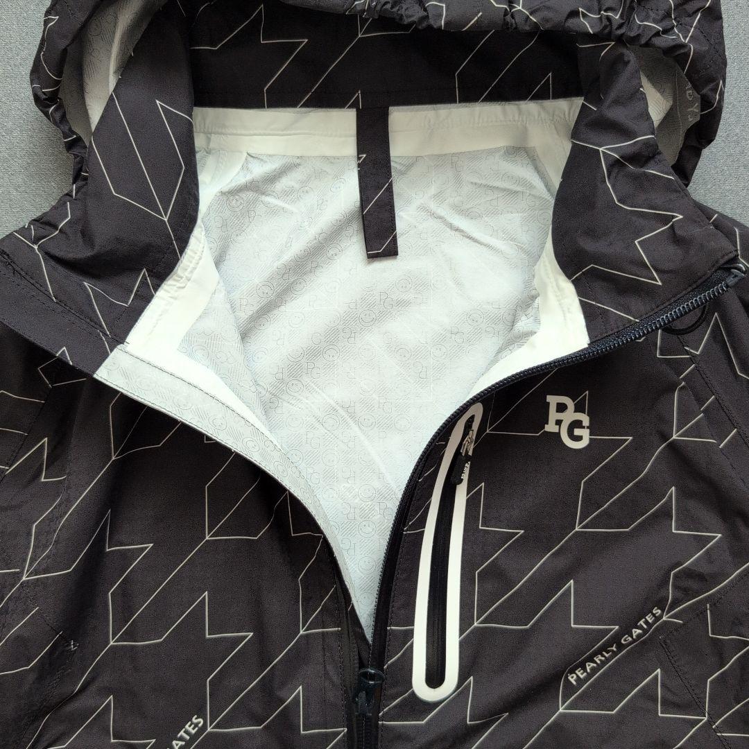 【未使用】パーリーゲイツ　3way千鳥柄レインワンピース 収納ポーチ　L