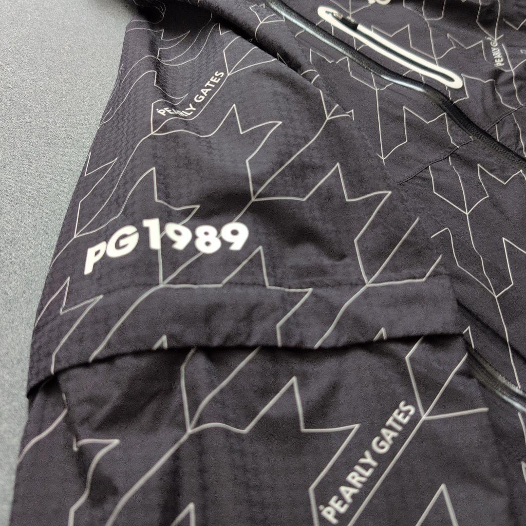 【未使用】パーリーゲイツ　3way千鳥柄レインワンピース 収納ポーチ　L