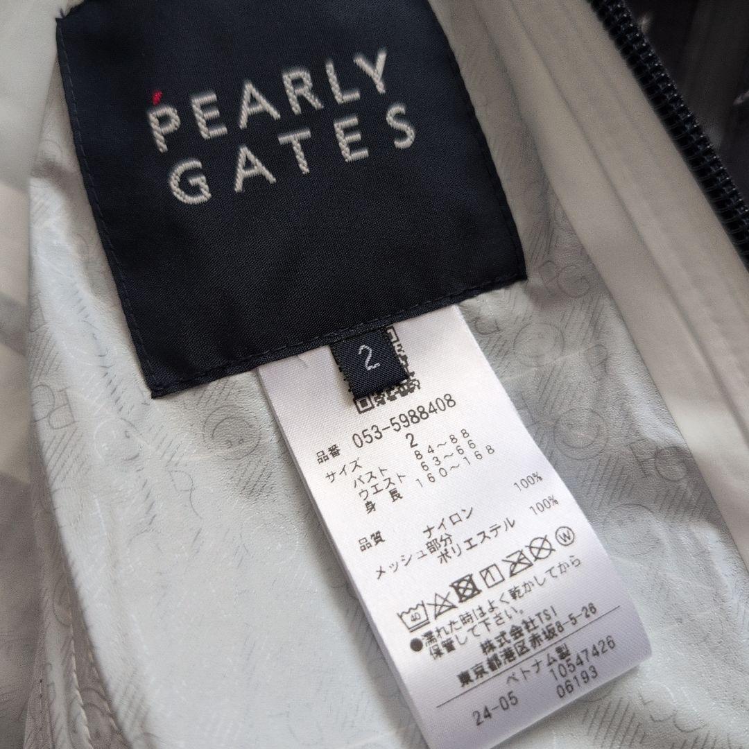 【未使用】パーリーゲイツ　3way千鳥柄レインワンピース 収納ポーチ　L