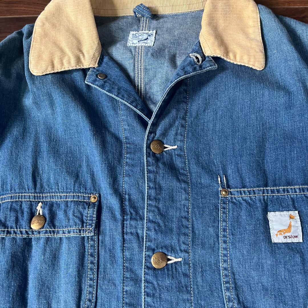 A*ず様 orslow xビームス別注　カーハート風　カバーオール　サイズ2 美