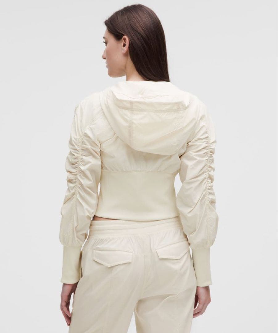 【試着のみ】lululemon ルルレモン ルーシュ リブウエストジャケット