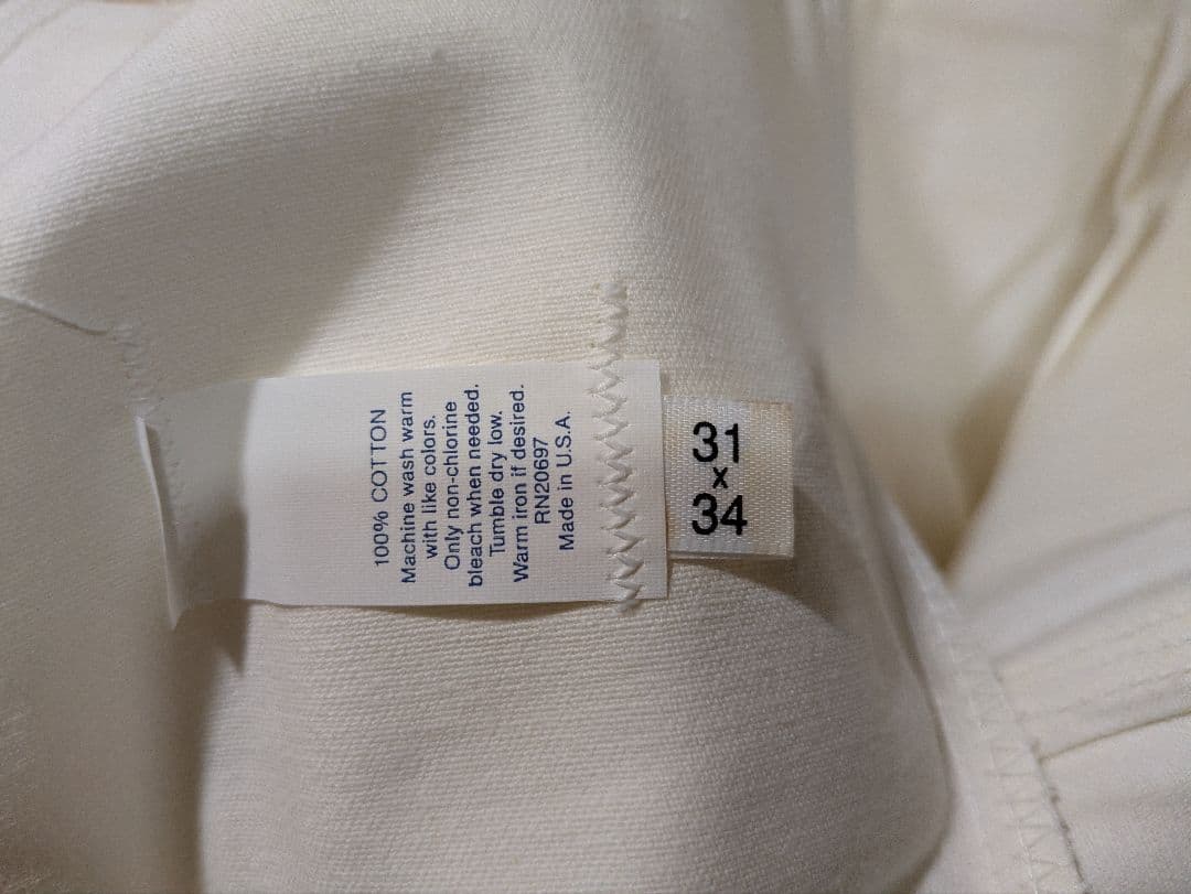 デッドストック　90s ディッキーズ　ペインターパンツ　usa タロンジップ