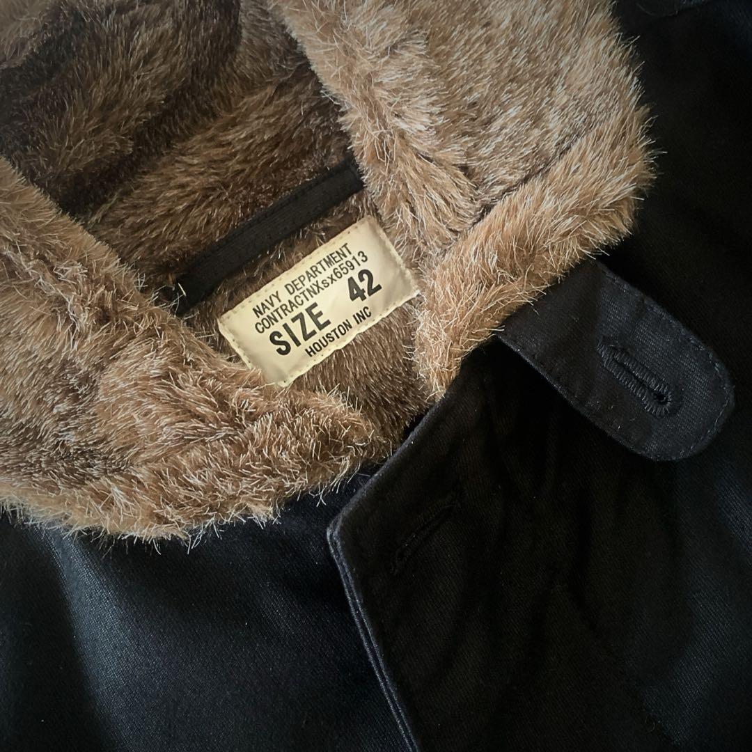 『42サイズ人気美品◎』HOUSTON（ヒューストン）N-1デッキジャケット