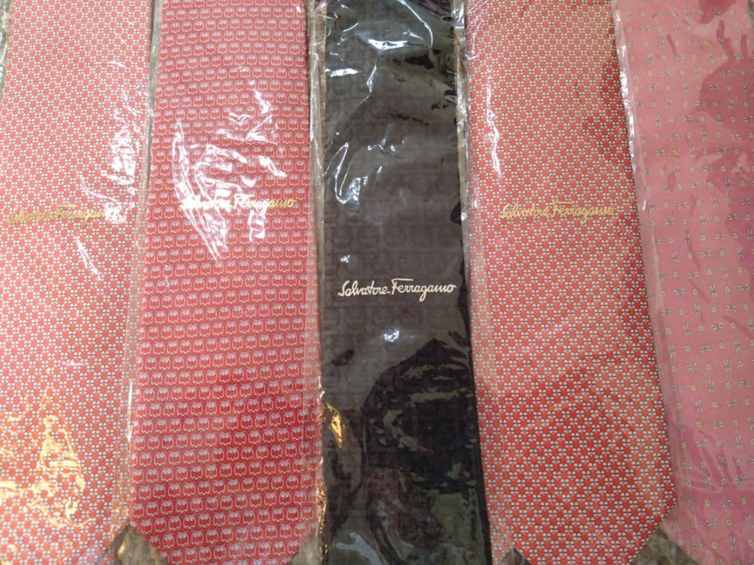 Salvatore Ferragamo ネクタイ 5本セット新品未使用イタリア製