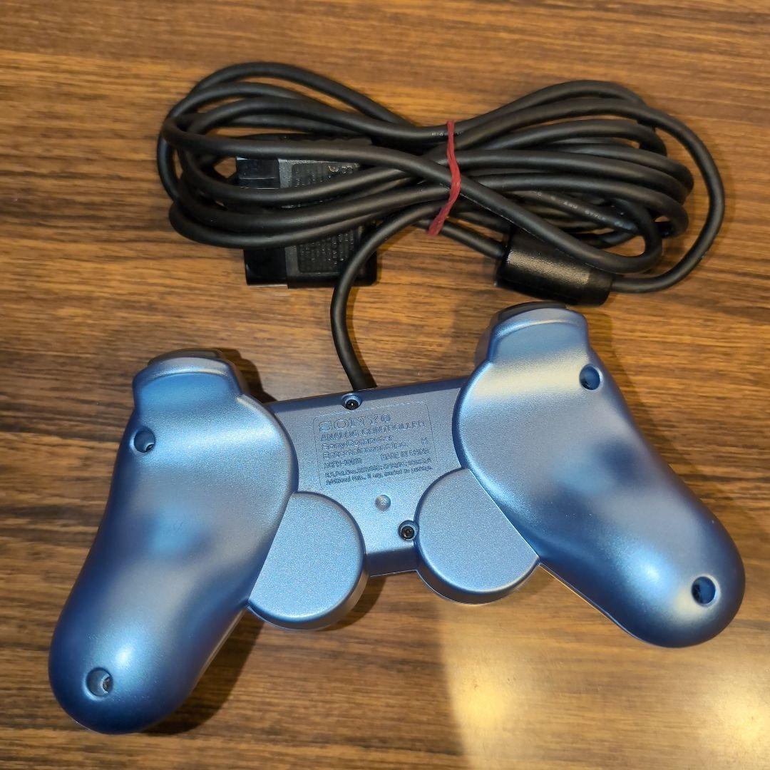 プレイステーション2 限定カラー アクア　SCPH-39000AQ　ソフト３本付