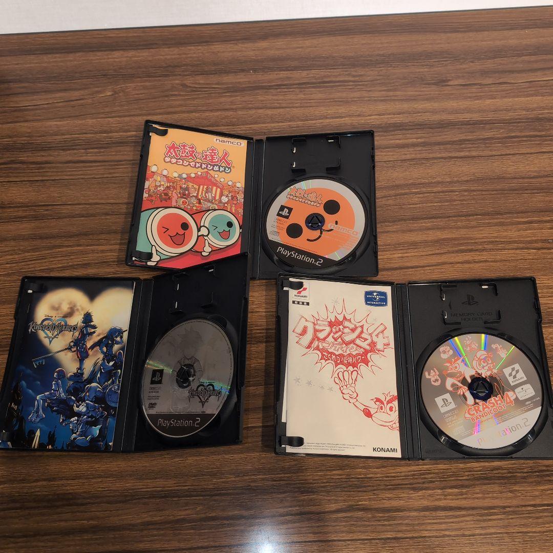 プレイステーション2 限定カラー アクア　SCPH-39000AQ　ソフト３本付