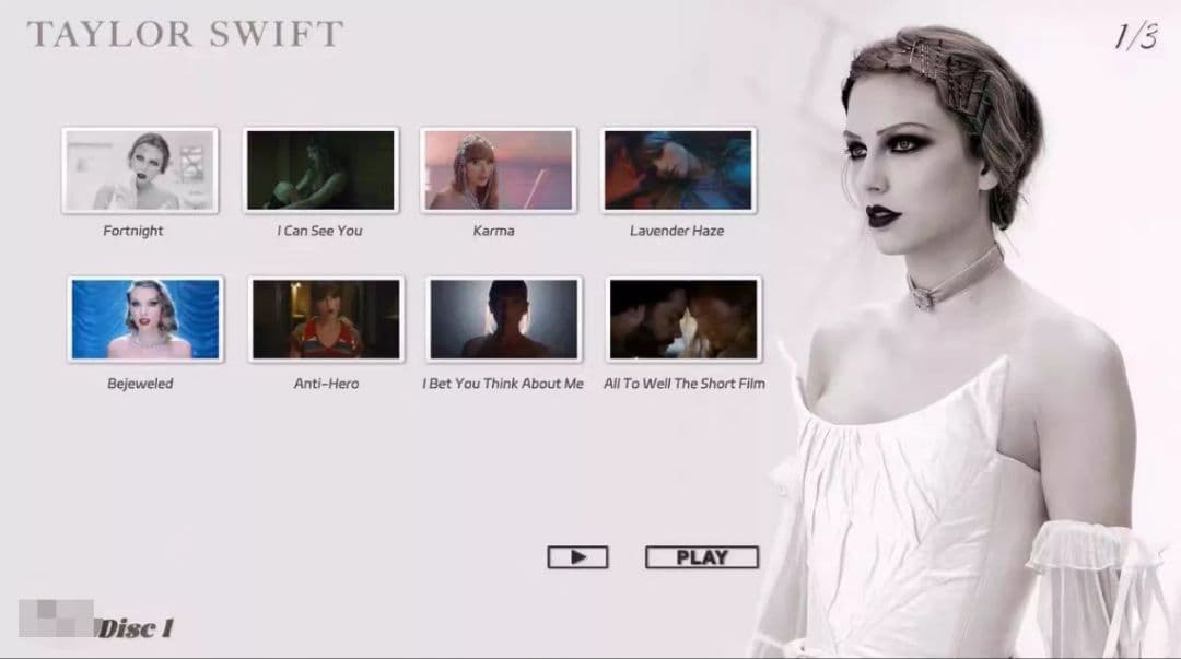ミュージック Taylor Swift Official Music Video Clips