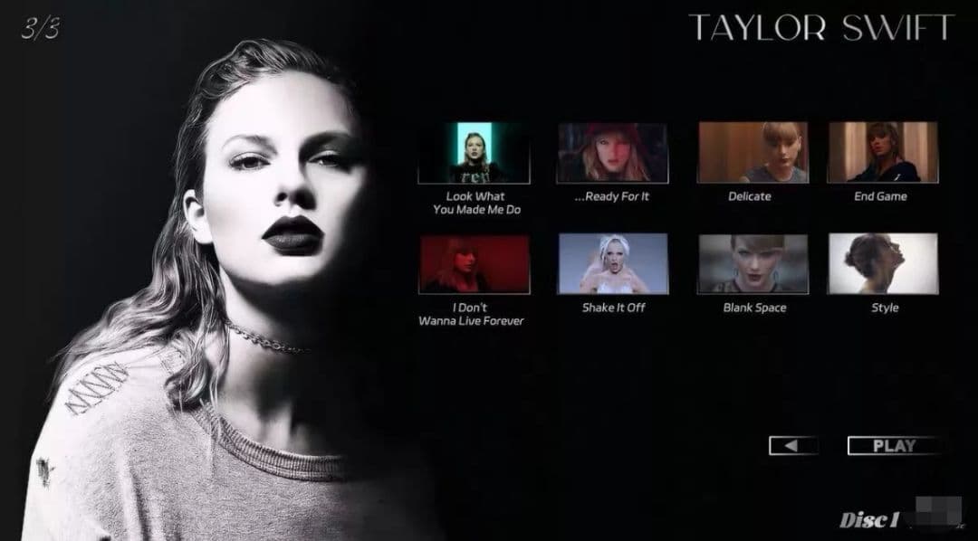 ミュージック Taylor Swift Official Music Video Clips