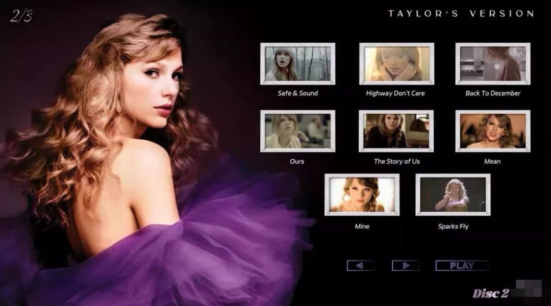 ミュージック Taylor Swift Official Music Video Clips