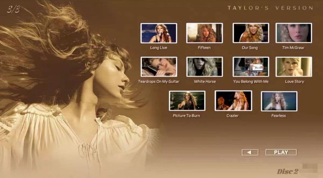 ミュージック Taylor Swift Official Music Video Clips