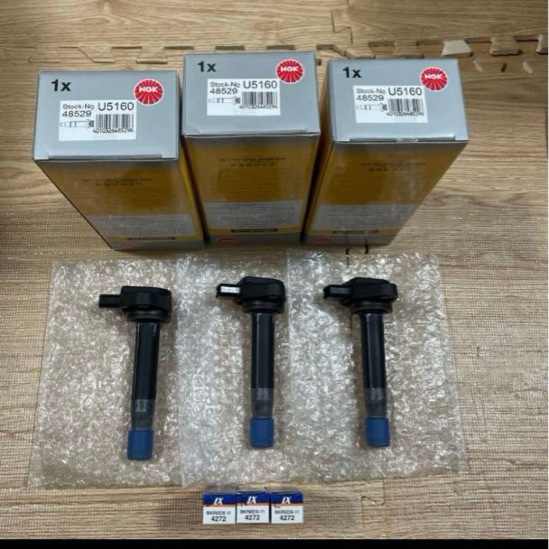 U5160 NGK イグニッションコイル イリジウムプラグBKR6EIX-11