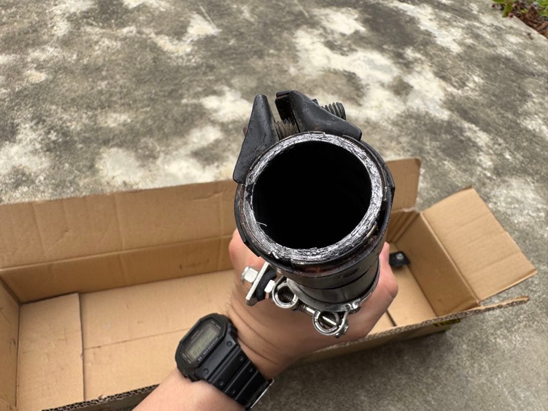 PRUNUSマフラー セロー250 xt250x トリッカー