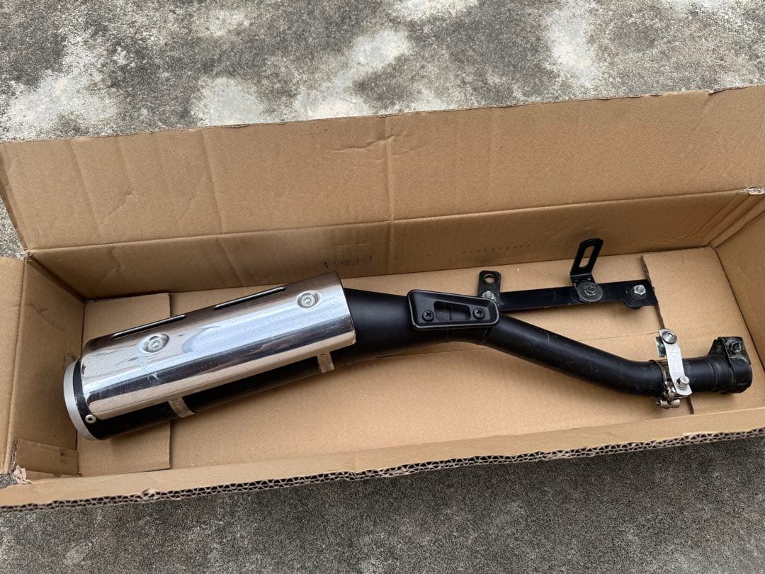 PRUNUSマフラー セロー250 xt250x トリッカー