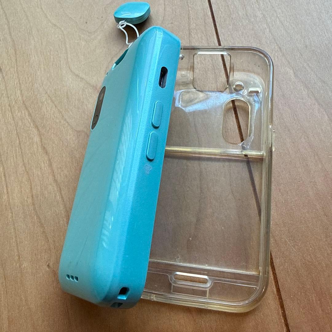 SoftBank キッズフォン 3 ミント　本体とケース付き