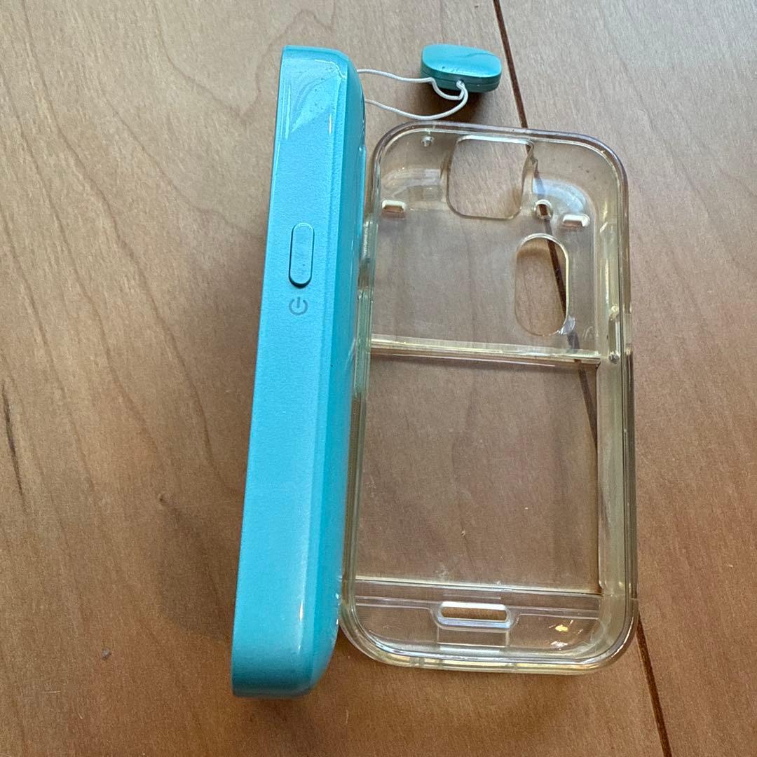 SoftBank キッズフォン 3 ミント　本体とケース付き