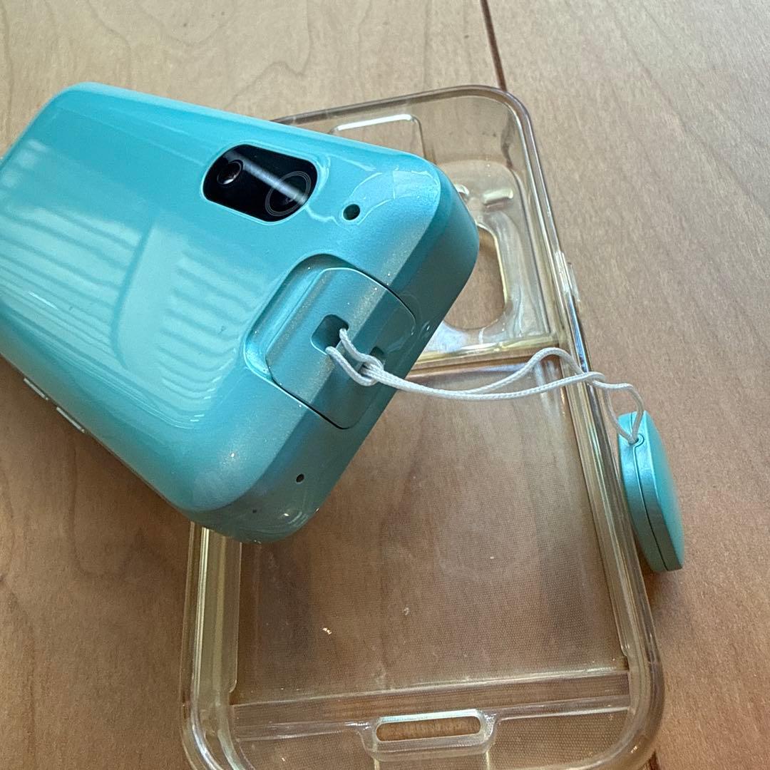 SoftBank キッズフォン 3 ミント　本体とケース付き