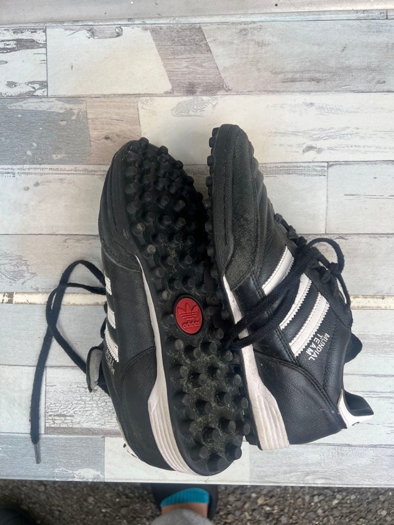 adidas サッカーシューズ コパムンディアル 25.5 詳細コメントで