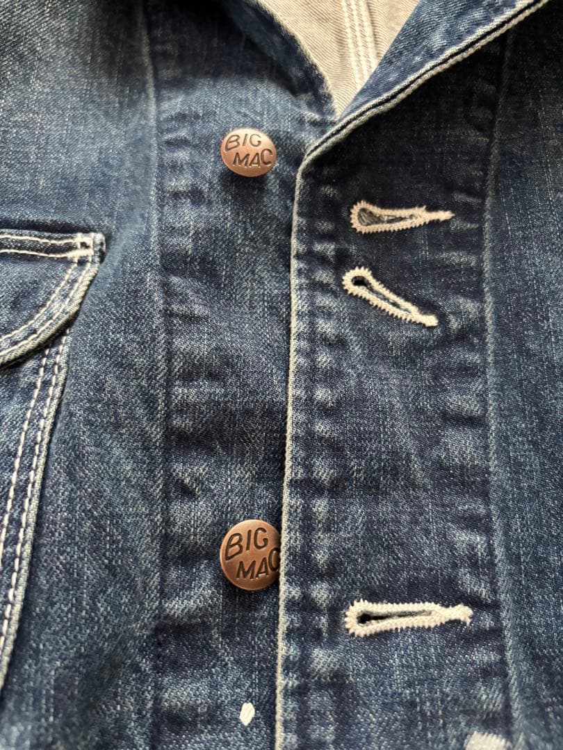 ビームス別注　BIG MAC ペイントカバーオール　サイズM