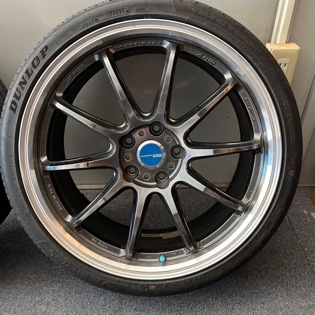 WORK EMOTION ZR10 19×8.5J +45 5H 114.3