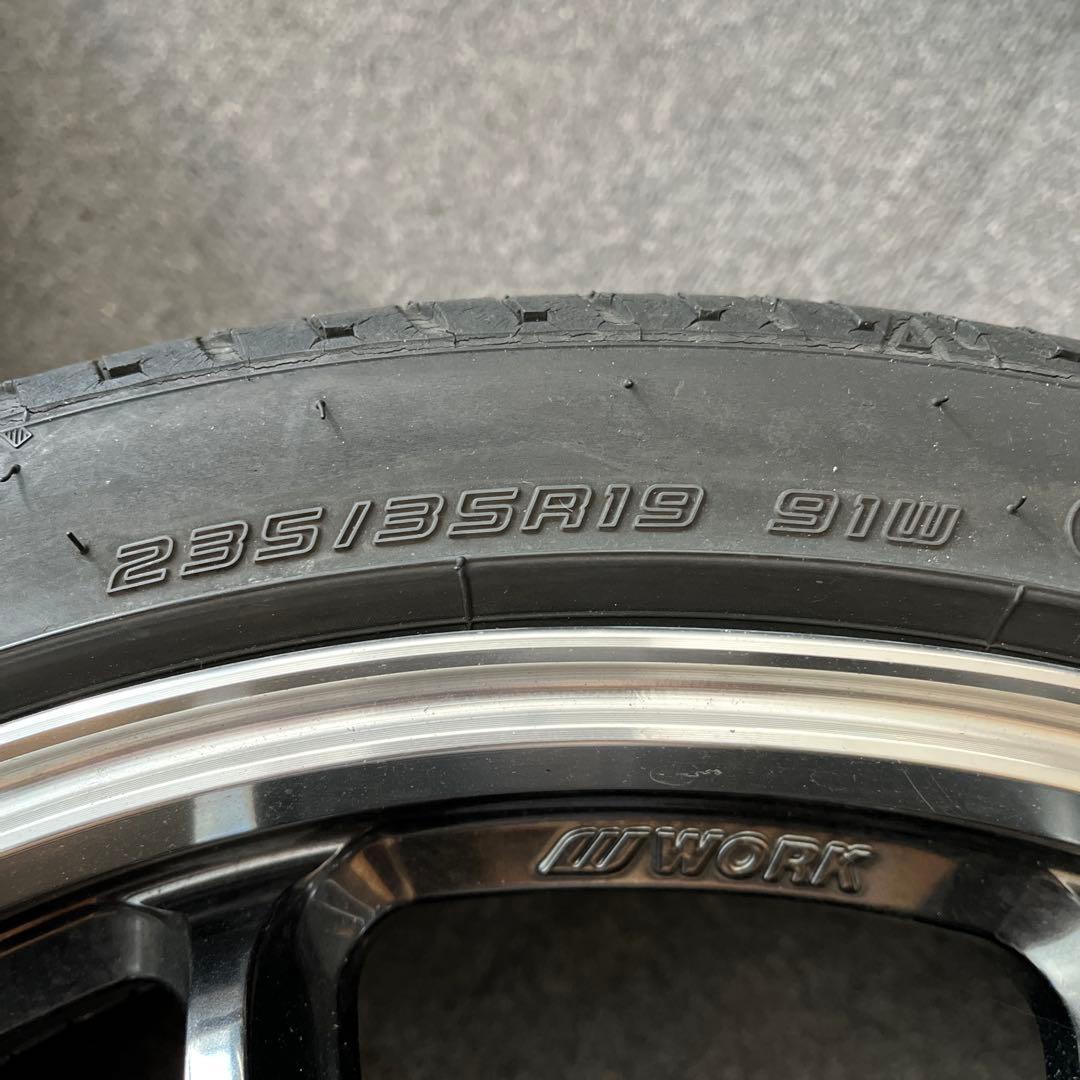 WORK EMOTION ZR10 19×8.5J +45 5H 114.3