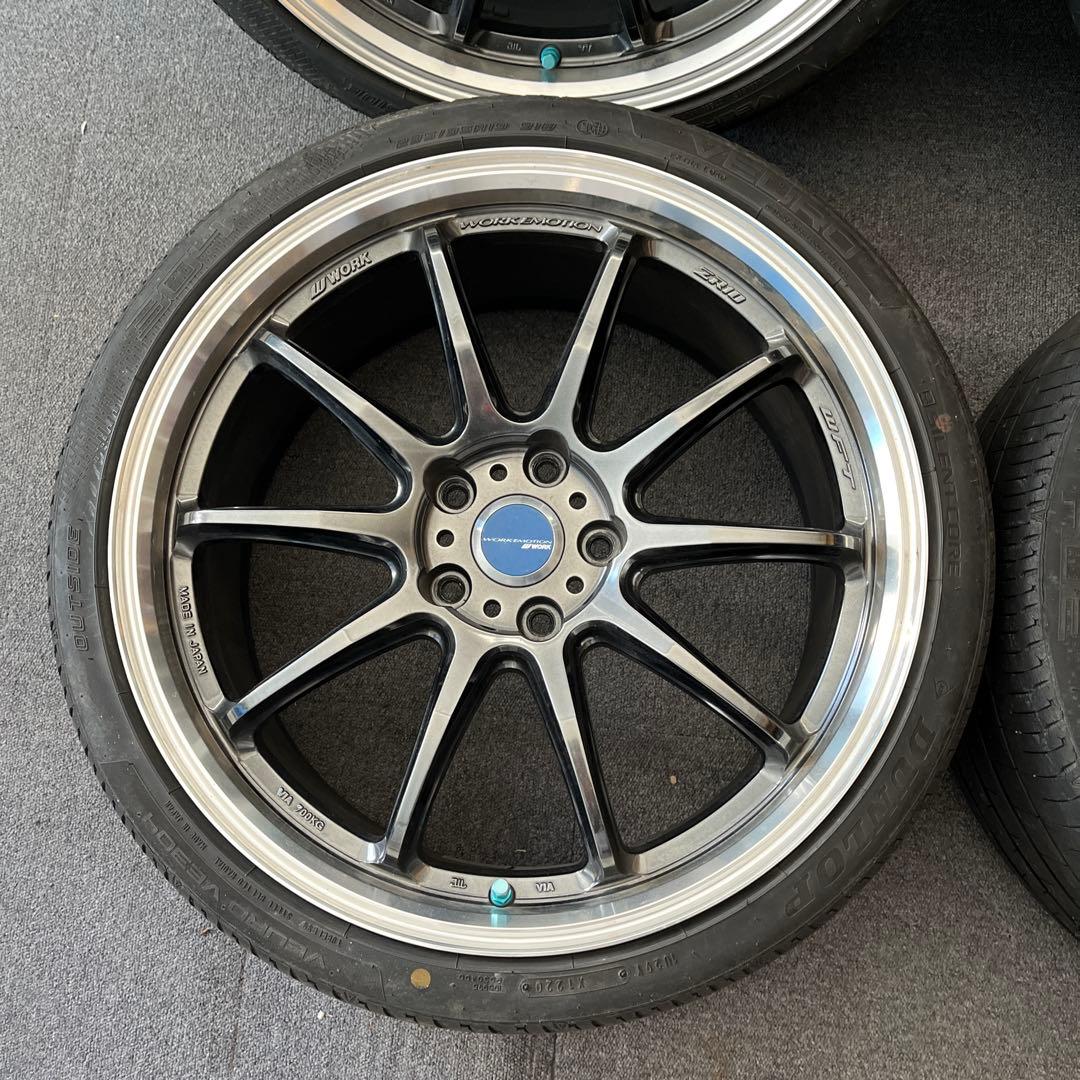 WORK EMOTION ZR10 19×8.5J +45 5H 114.3