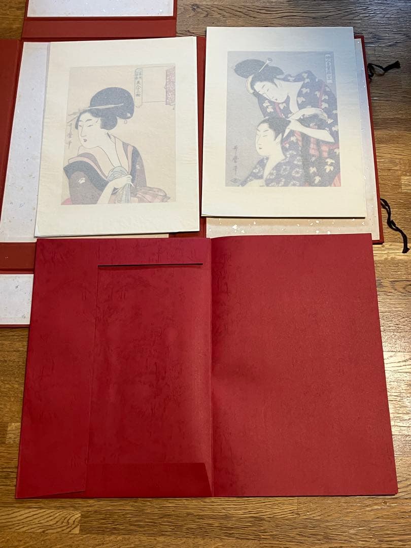 j*b様 歌麿名作選　悠々洞出版　全30枚