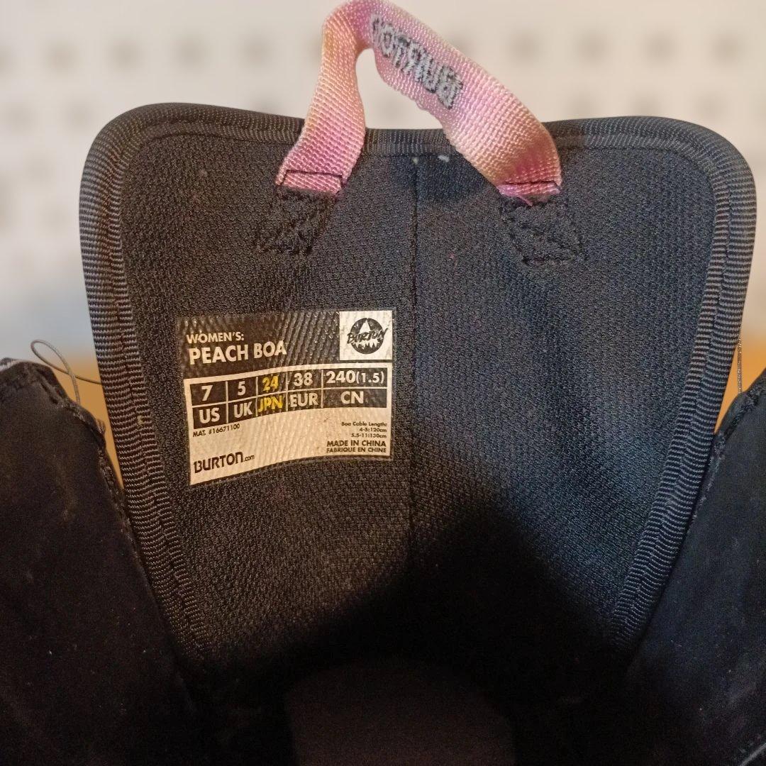 BURTON PEACH 女性用スノーボードブーツ 24cm int