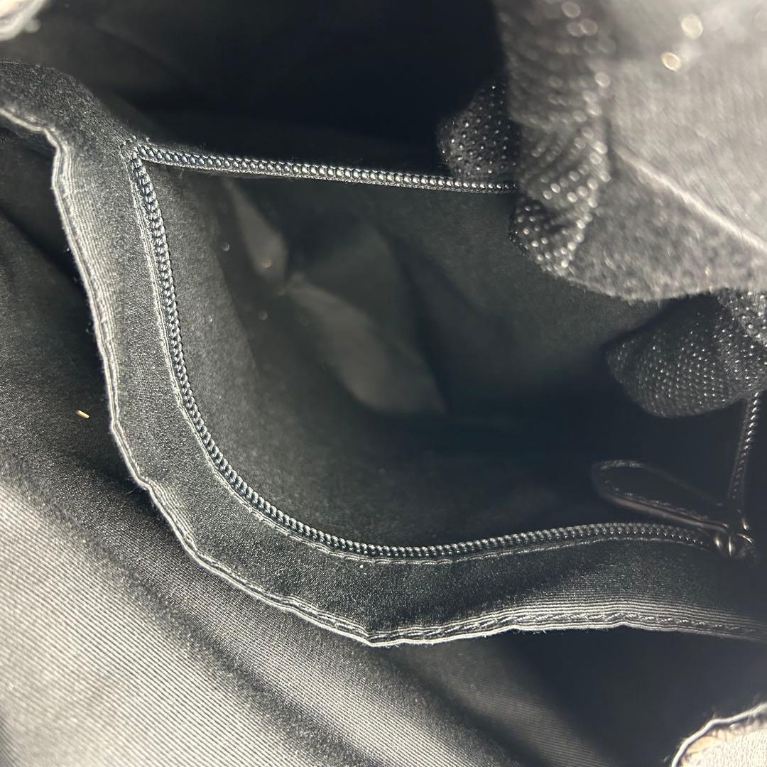 【美品】コーチ　リュック　バックパック　総柄　レザー　PVC 馬車　89897