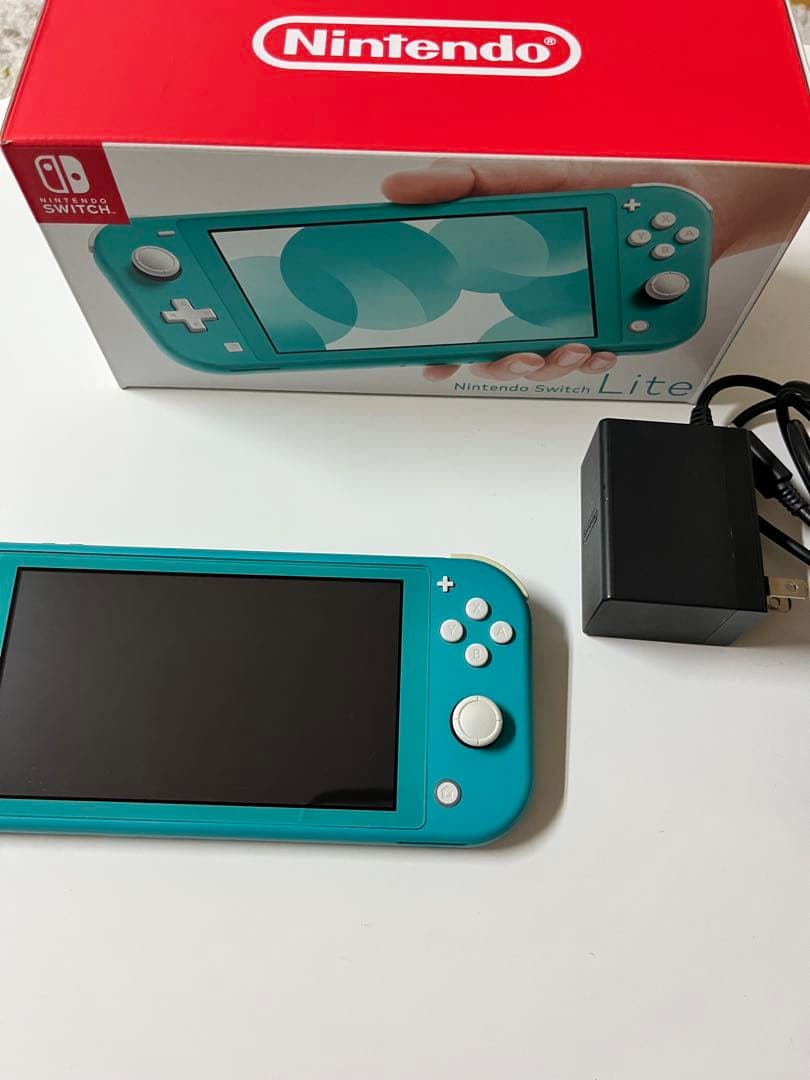 Nintendo Switch Lite ターコイズ 本体32GBSDカード付