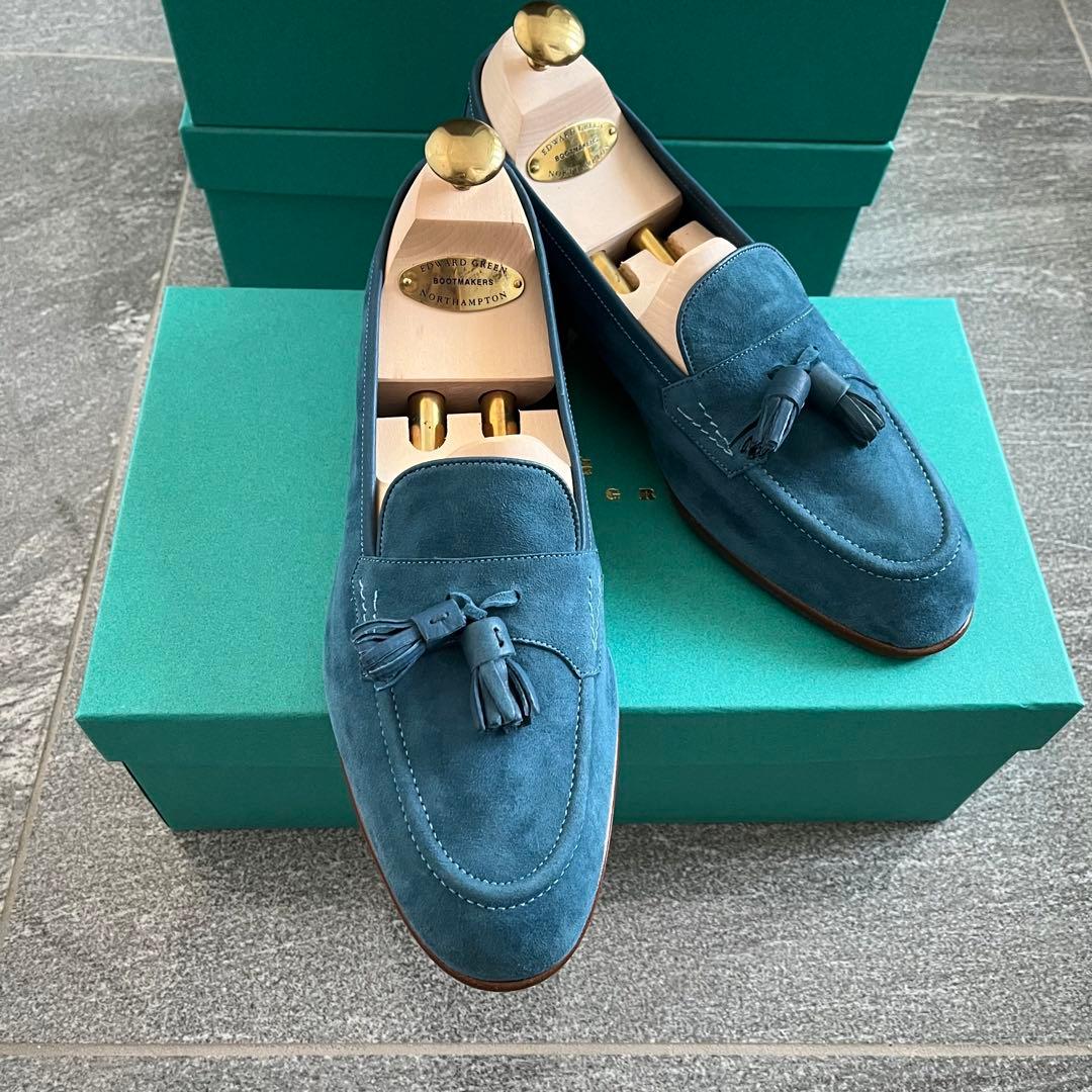 EDWARD GREEN PORTLAND ブルー系