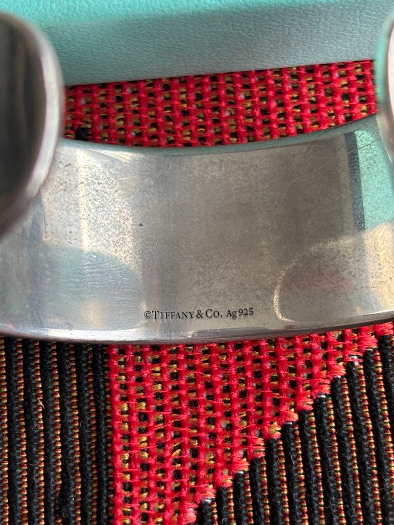 TIFFANY &CO 希少　太いバングル